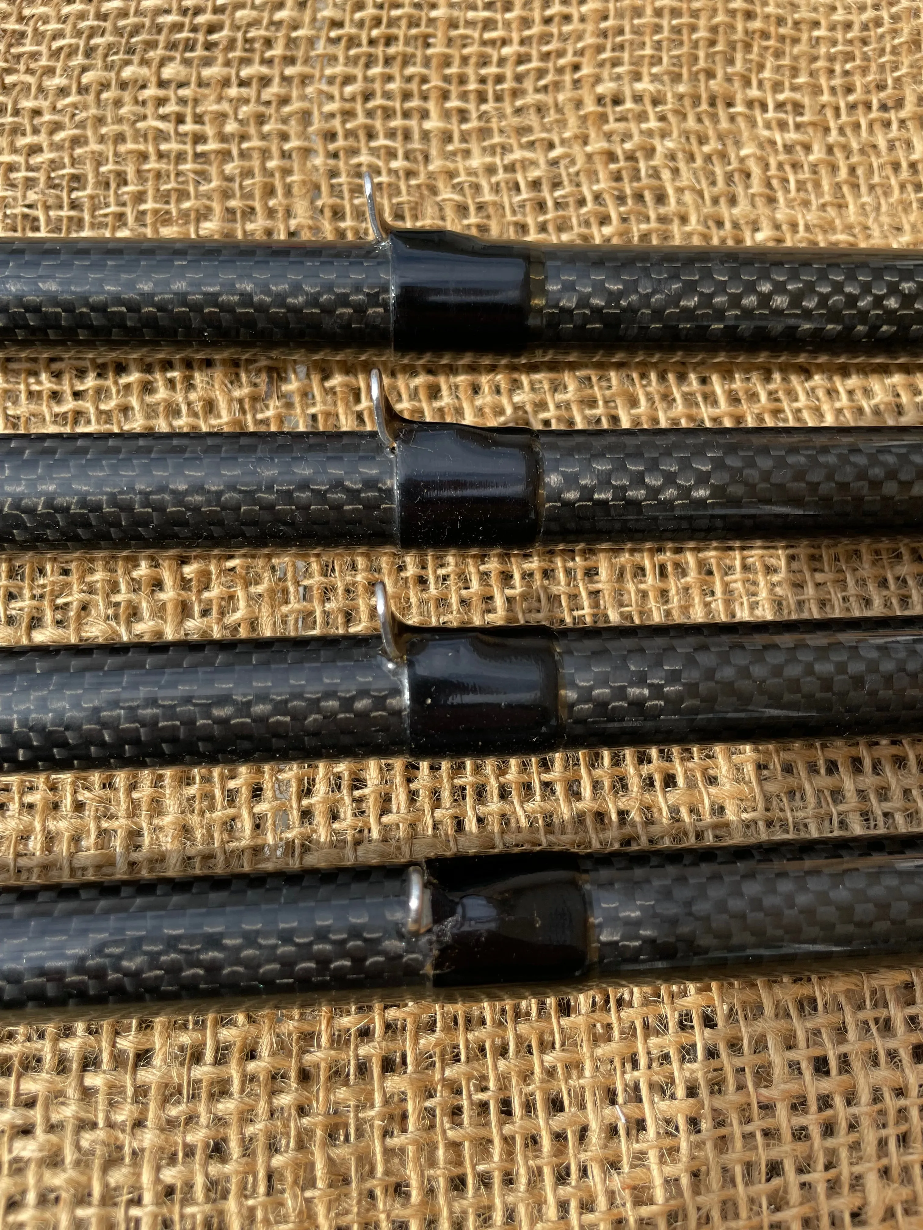 4 x Chub MK I Vantage Old School Carp Fishing Rods. 12’. 2.75lb T/C. Century Blanks. Excellent.