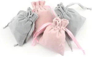 6 Pcs Jewelry Cloth Bag Elegant Drawstring Bags for Women Versatile Storage for Travel Makeup and Jewelry Organization present Choice