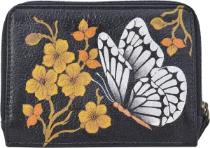 Anna by Anuschka Women's Hand-Painted Genuine Leather Organizer Wallet