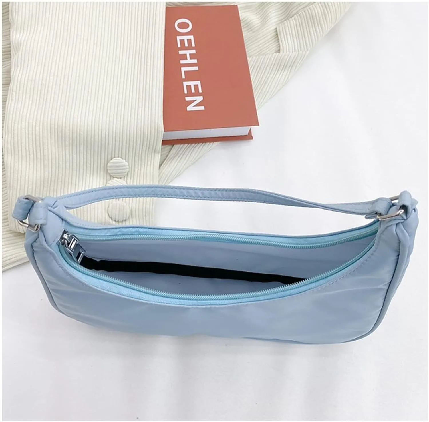 Armpit Purse Fashion Women Butterfly Chain Shoulder Underarm Bags Purses Handbags Elegant PU Hobo Bags