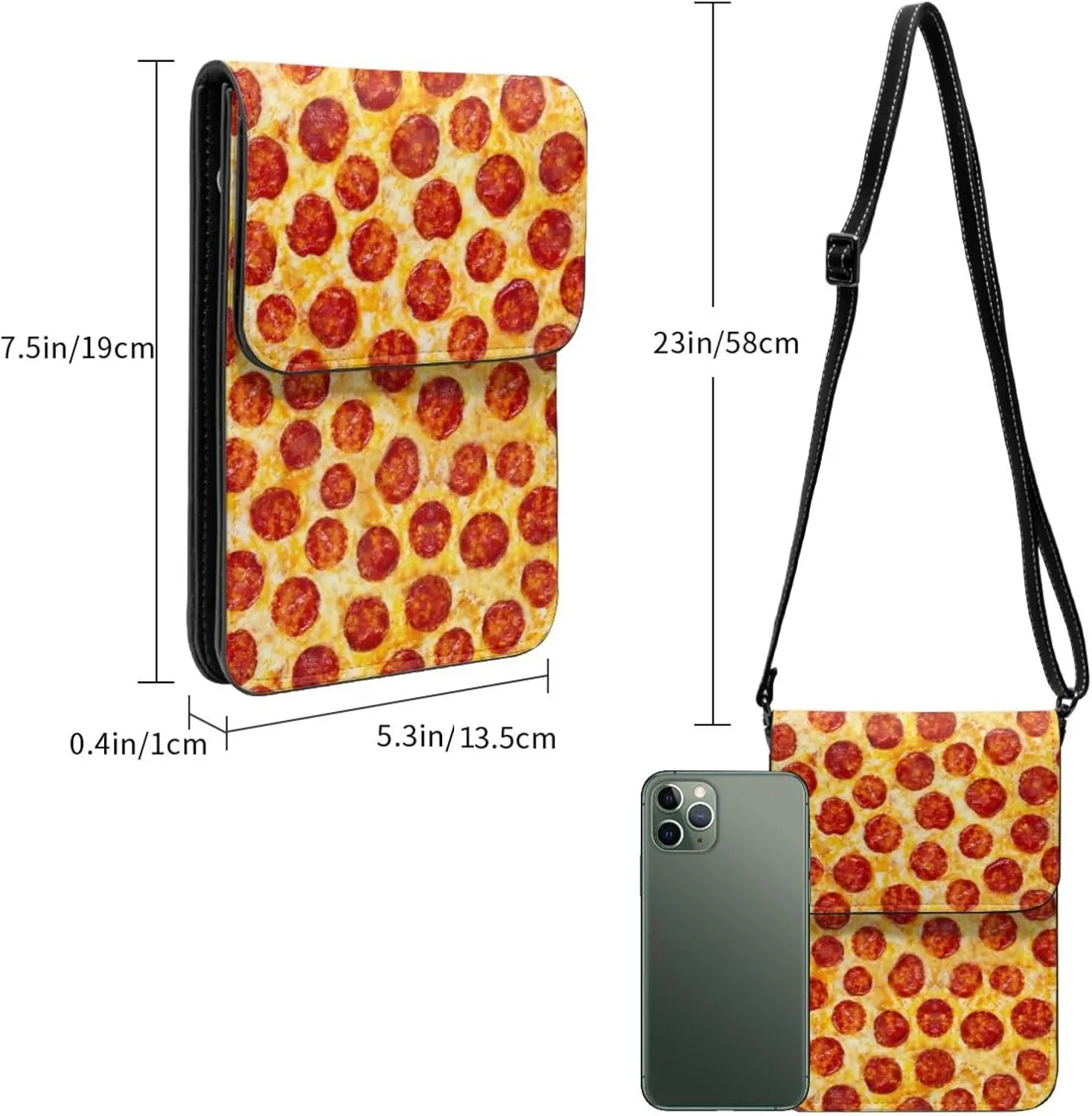 Autism Awareness Leather Crossbody Cell Phone Purse Small Wallet Bags Adjustable Phone Bag for Women