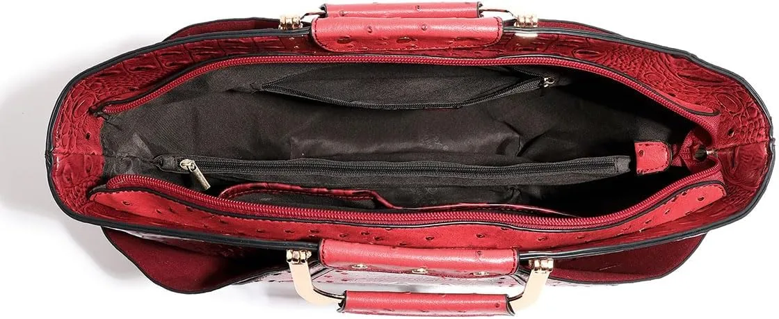 Bag Woman Large Capacity Leather Purse Fashion Designer Metal Top Handle Handbags Women Crossbody Large Bags for Women Tote