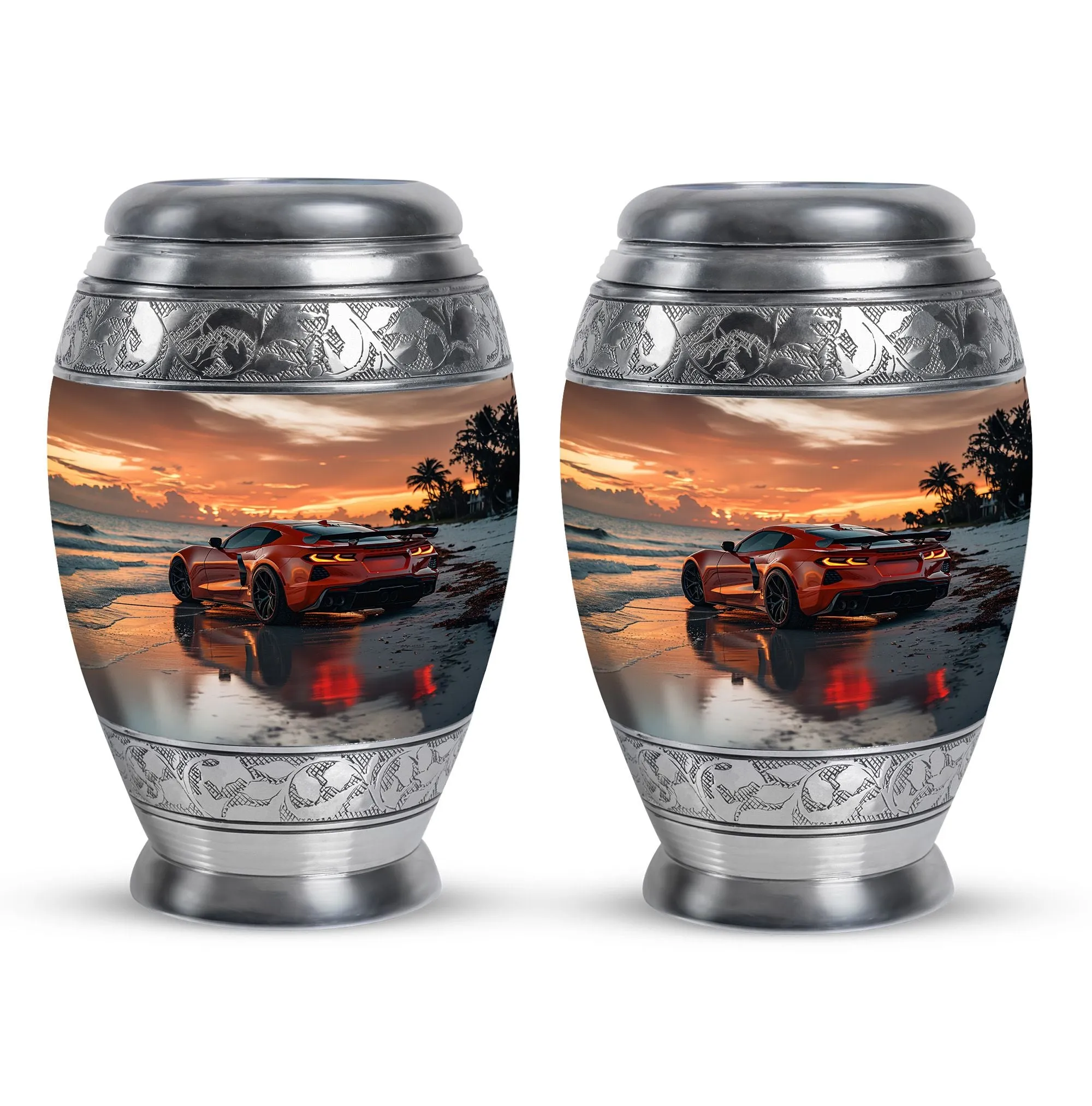 Car Cremation Cool Urns For Ashes Memorial & Funeral Urn