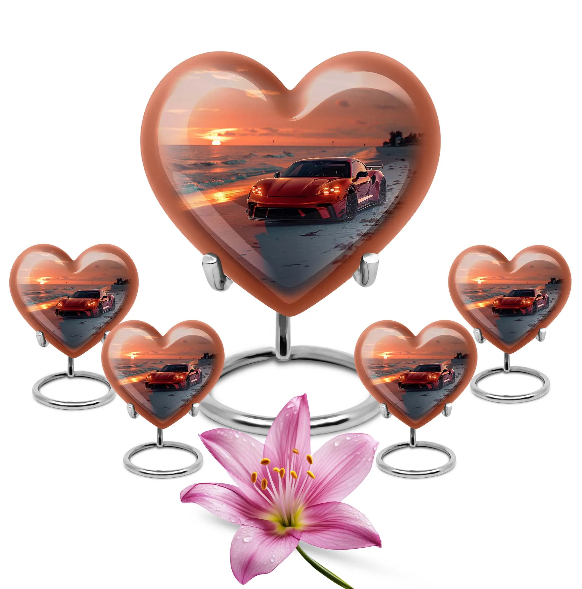Car Cremation Cool Urns For Ashes Memorial & Funeral Urn