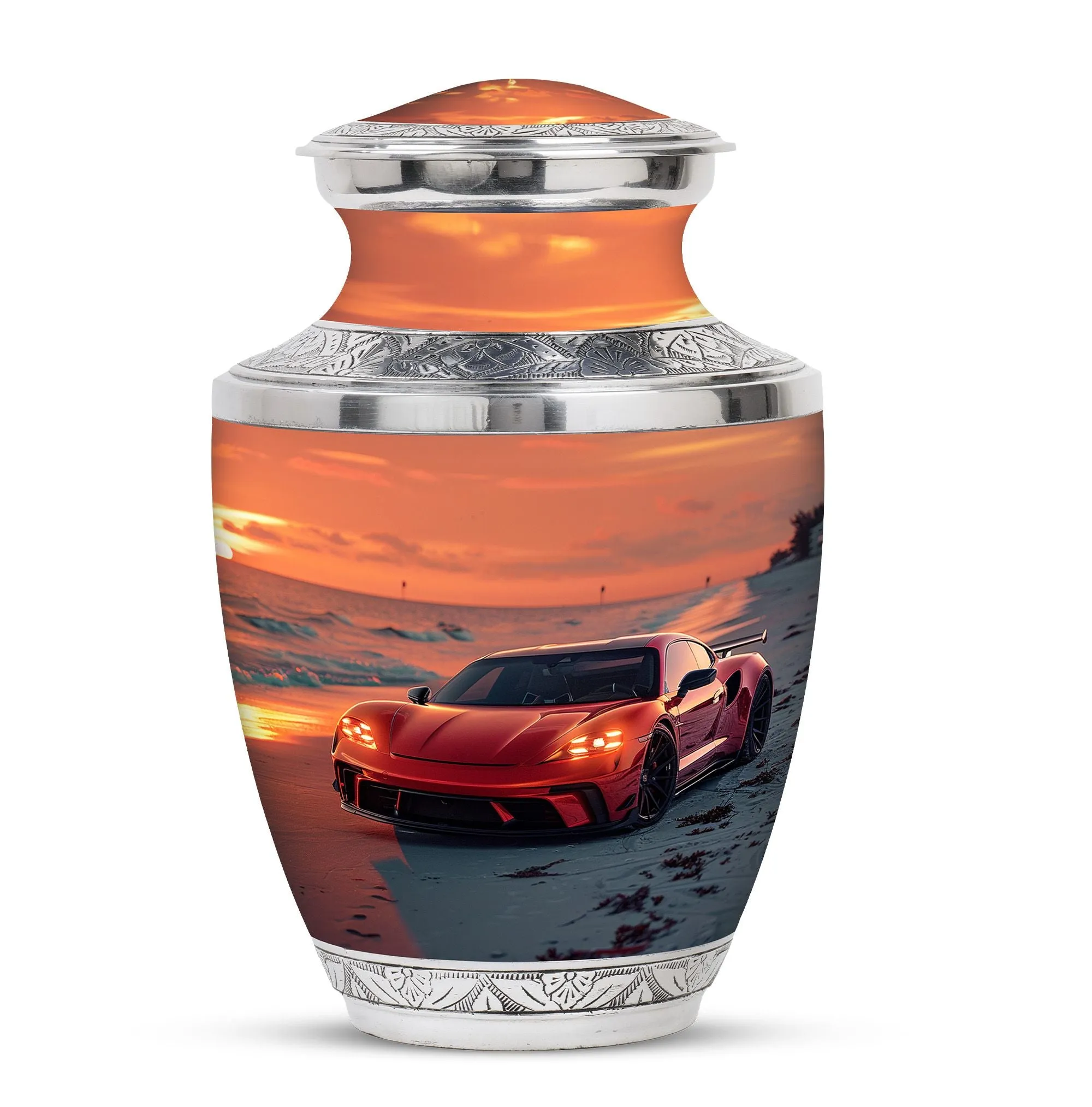 Car Cremation Cool Urns For Ashes Memorial & Funeral Urn