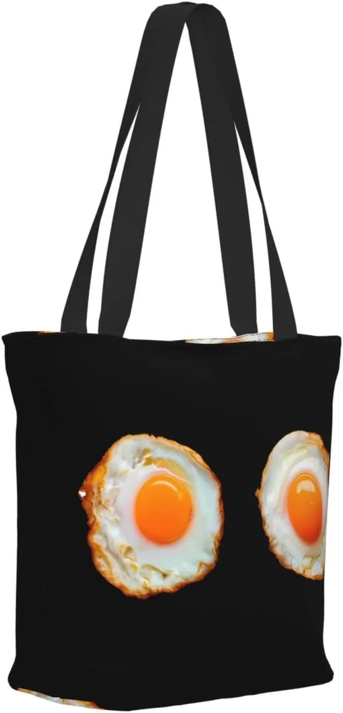 Cartoon Cute Hearts Eyes Tote Bag Women Reusable Shopping Bags Shoulder Bag Portable Storage HandBags