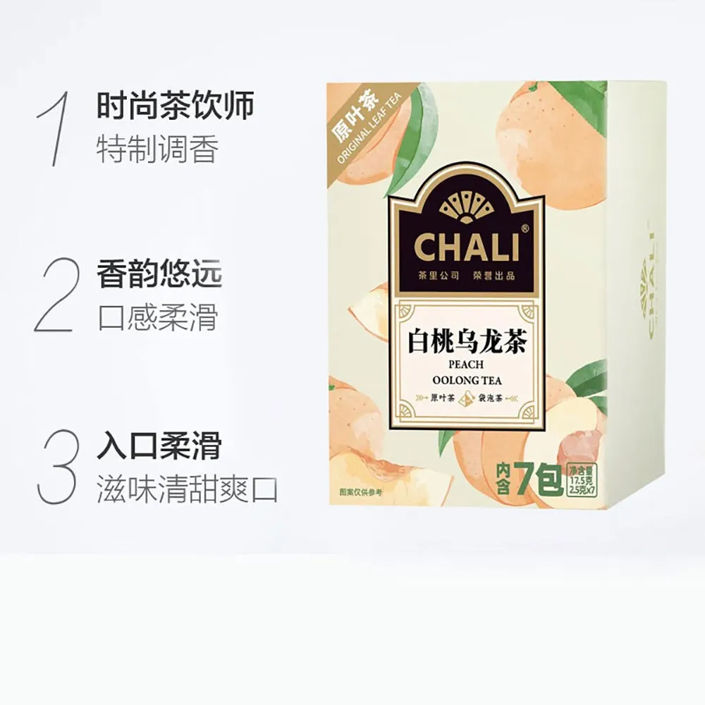 CHALI Peach Oolong Tea Bags - 17.5g