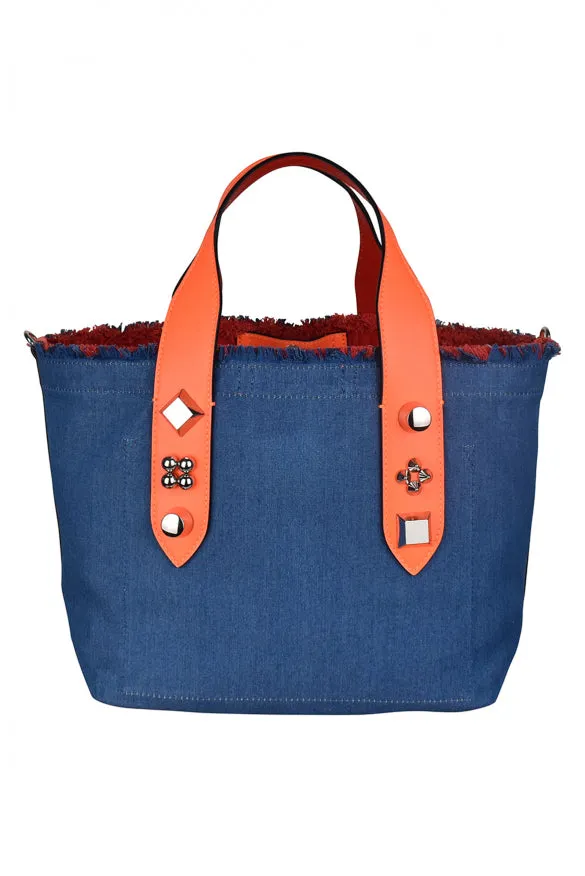 Christian Louboutin frangibus liten tygväska