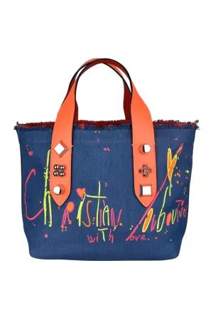 Christian Louboutin frangibus liten tygväska