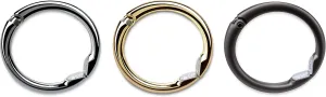 Clipa Polished Hematite  Polished Gold  Matte Hematite