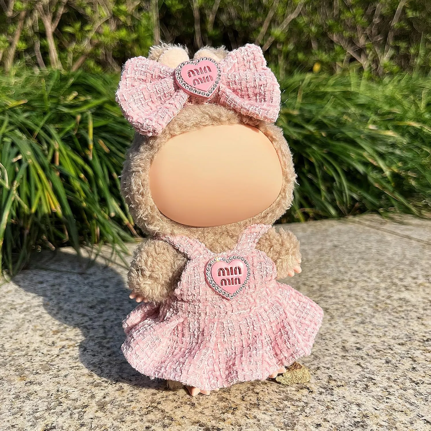 Clothes for Labubu Doll-Clothes & Outfit Set for 17cm Dolls - labubu Designer Clothes - Premium Fashion Dresses with Accessories, Luxury Chic Doll Clothing & Style Bundle– Doll Not Included