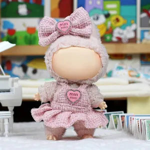 Clothes for Labubu Doll-Clothes & Outfit Set for 17cm Dolls - labubu Designer Clothes - Premium Fashion Dresses with Accessories, Luxury Chic Doll Clothing & Style Bundle– Doll Not Included
