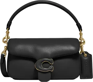 Coach Women's Leather Covered C Closure Pillow Tabby Shoulder Bag 18
