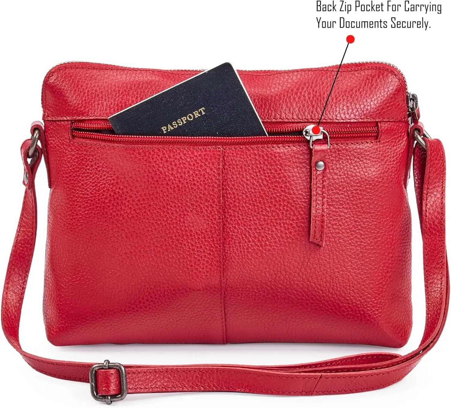 Cochoa Real Leather Soft Crossbody Bags for Women Small Purse Trendy Shoulder Sling Travel Crossover