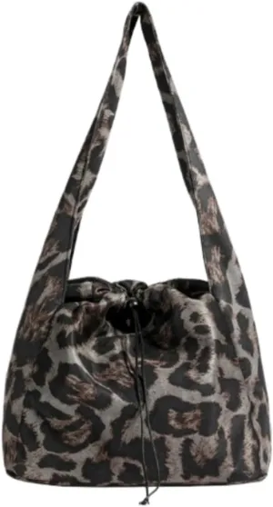 Corduroy Tote Bag Leopard Shoulder Bag Soft & Lightweight Large Tote Purse Handbag Travel Satchel Gift for Women
