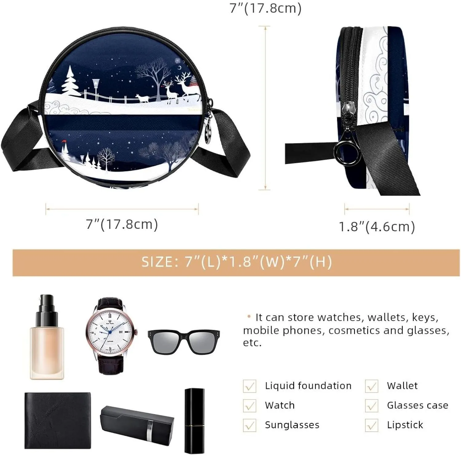 Crossbody Bags for Women,Crossbody Bag Men,Small Sling Bag,Crossbody Purse