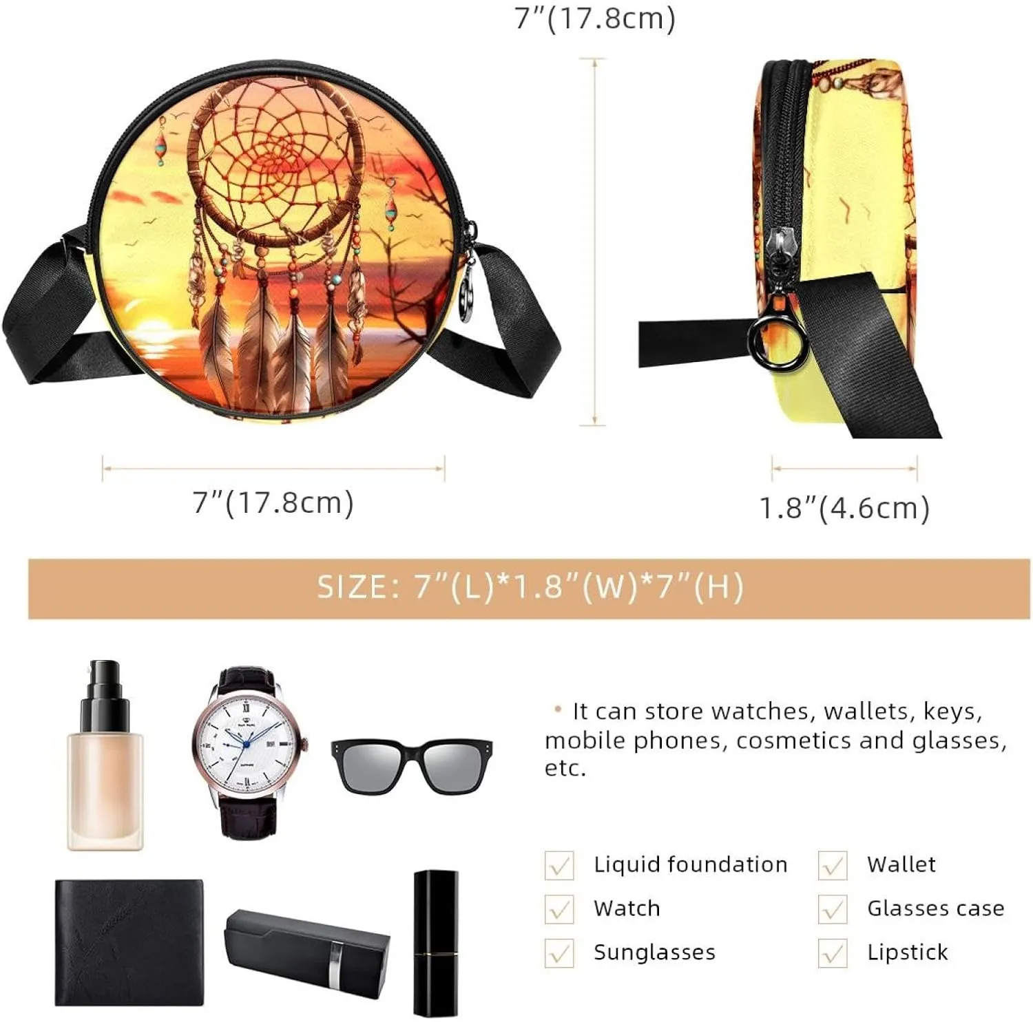 Crossbody Bags for Women,Crossbody Bag Men,Small Sling Bag,Crossbody Purse