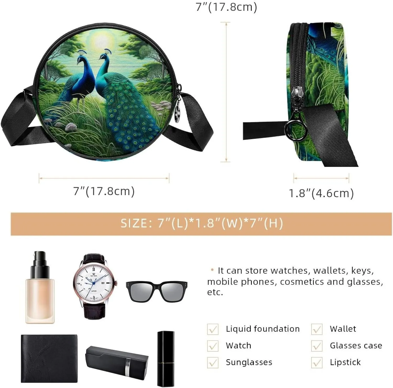 Crossbody Bags for Women,Crossbody Bag Men,Small Sling Bag,Crossbody Purse