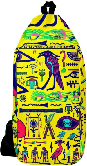 Crossbody Bags for Women,Crossbody Bag Men,Small Sling Bag,Egyptian Ethnic Retro Boho,Crossbody Purse
