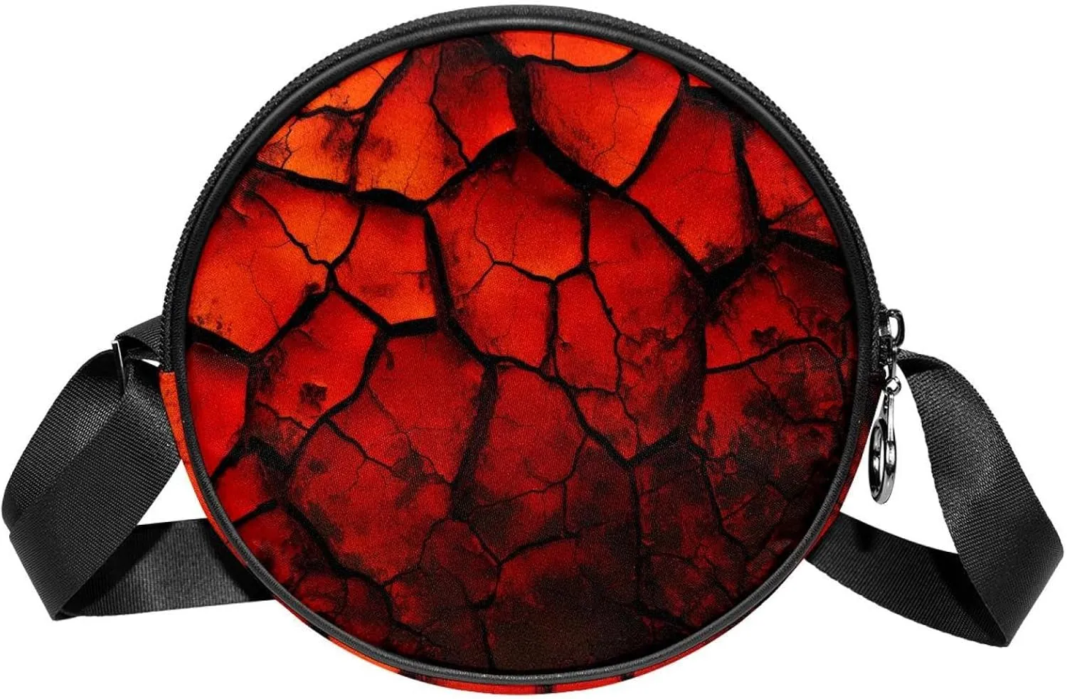 Crossbody Bags for Women,Crossbody Bag Men,Small Sling Bag,Volcano Surface Texture,Crossbody Purse