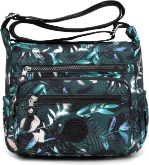 Crossbody Purses for Women Lightweight Shoulder Handbags Waterproof Nylon Travel Bag Ladies Pocketbooks