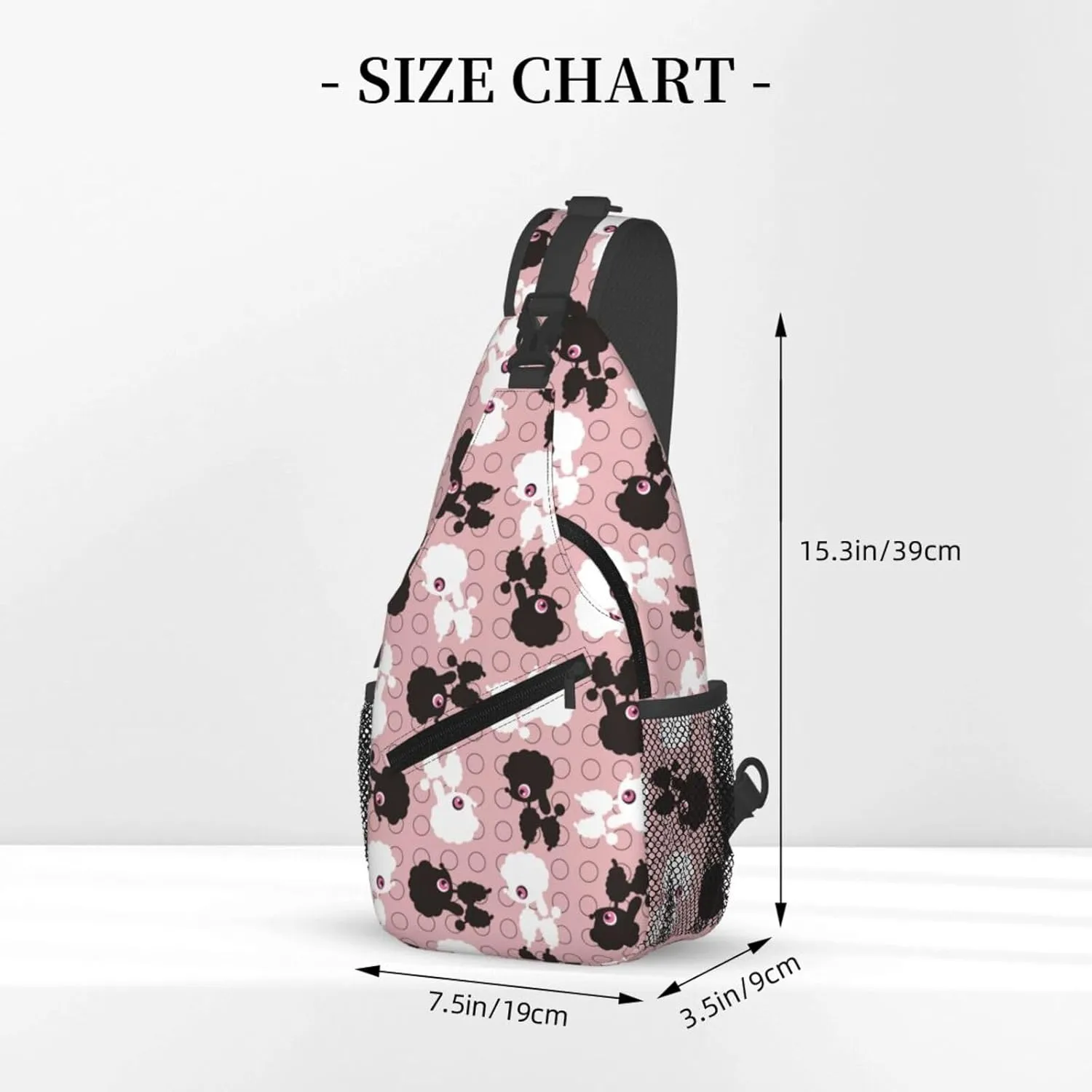 Cute cat Chest Bags Crossbody Sling Bag Shoulder Bag Travel Hiking Daypack For Men Women