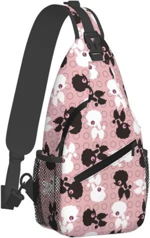 Cute cat Chest Bags Crossbody Sling Bag Shoulder Bag Travel Hiking Daypack For Men Women