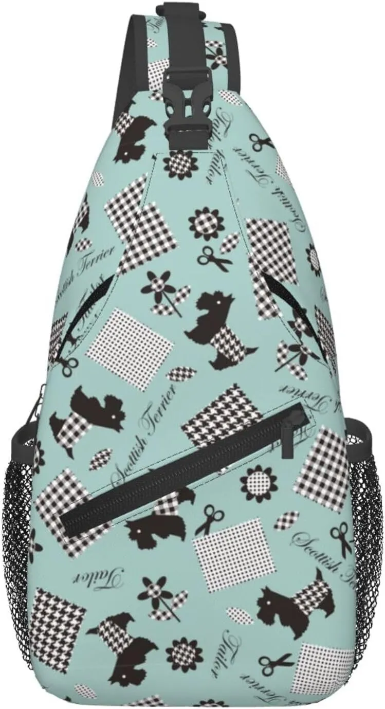 Cute cat Chest Bags Crossbody Sling Bag Shoulder Bag Travel Hiking Daypack For Men Women