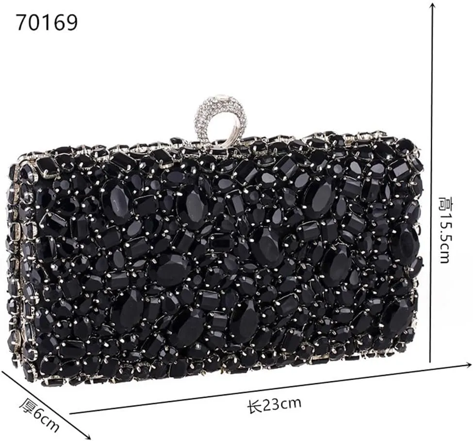 Diamond Chain Women's Handbag Horizontal Square Dinner Party Women's Bag