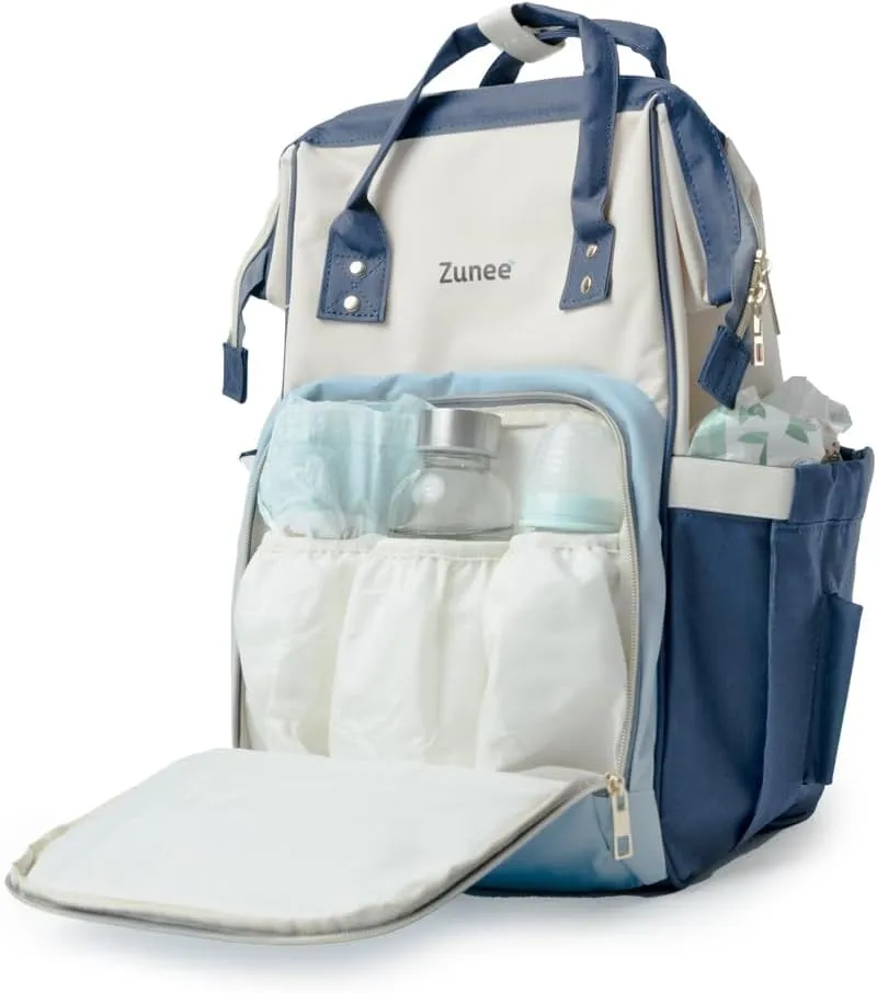 Diaper Bags -Durable Baby Diaper Bag - Diaper Backpack for Baby Essentials - Diaper Bag Backpack- Stylish Travel Bag - Diaper Bag (Blue)