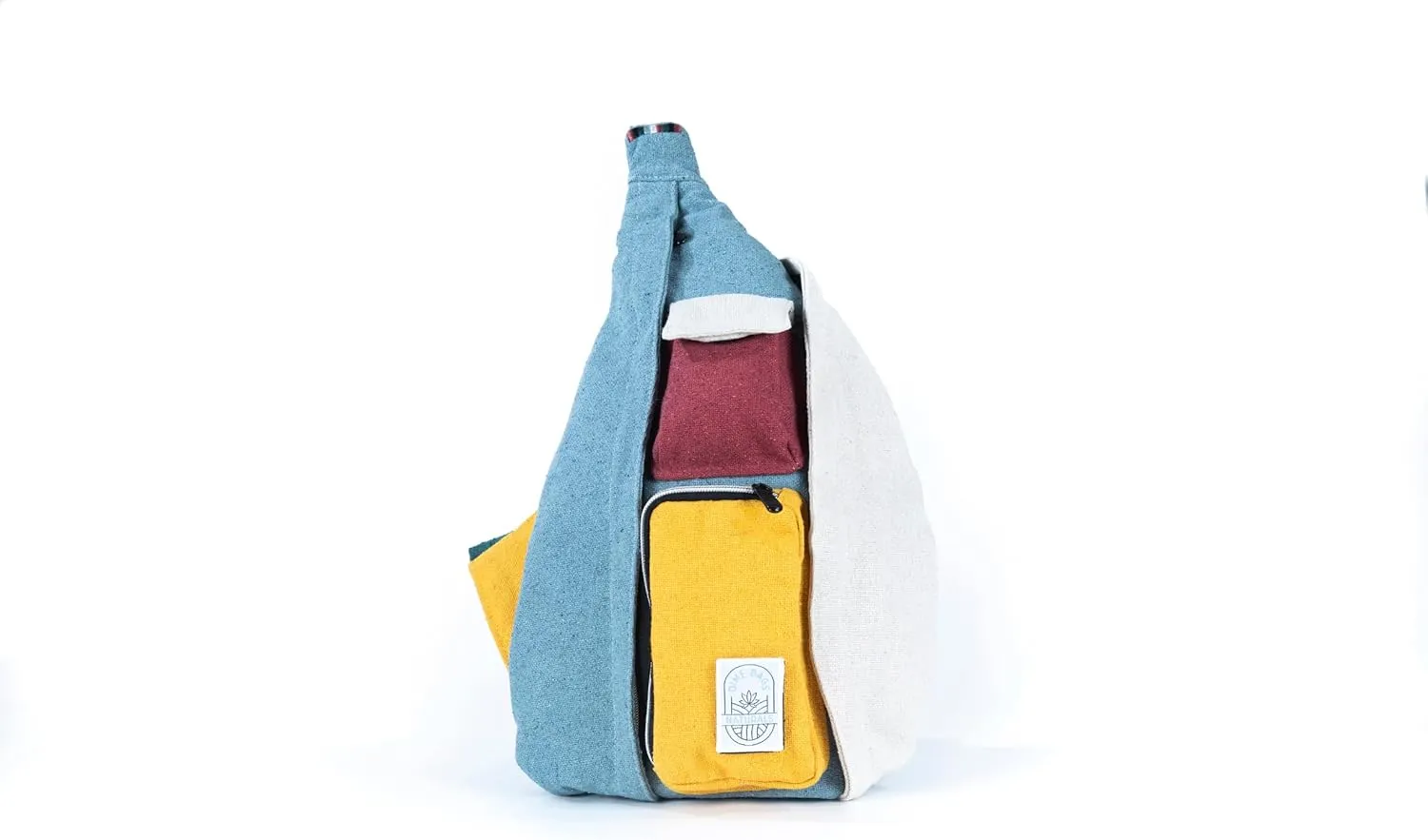DIME BAGS Naturals | The Seeker | 100% Nepali Hemp Crossbody Sling Bag