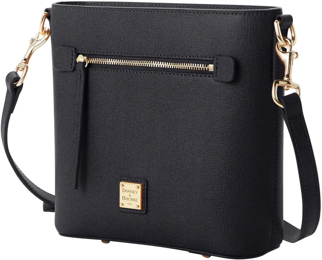 Dooney & Bourke Handbags for Women, Saffiano Leather Small Crossbody Bags for Women