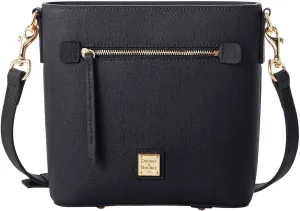 Dooney & Bourke Handbags for Women, Saffiano Leather Small Crossbody Bags for Women