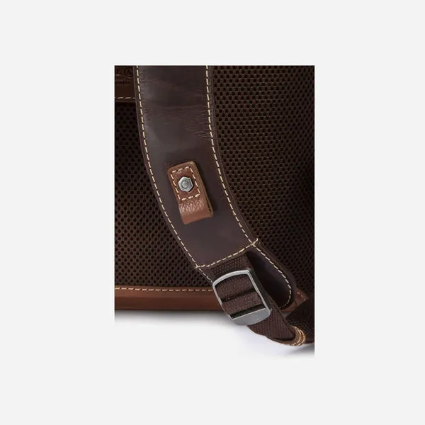 DOUBLE COMPARTMENT BACKPACK 41CM, TWO TONE