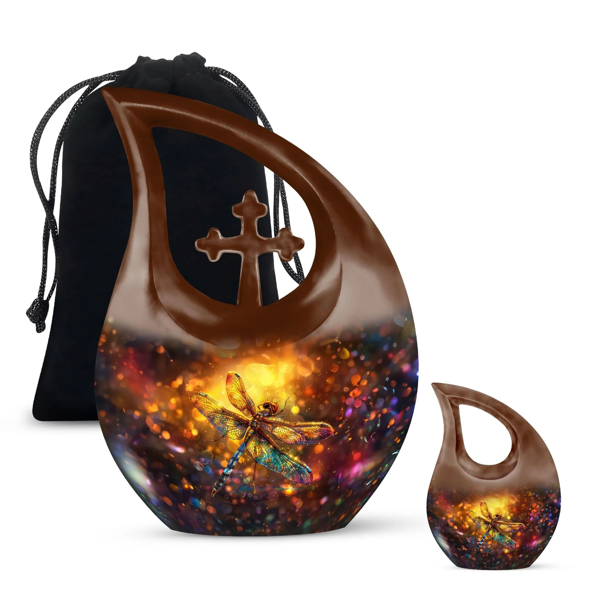 Dragonfly Urns Large Funeral, Ashes Urn For Ashes