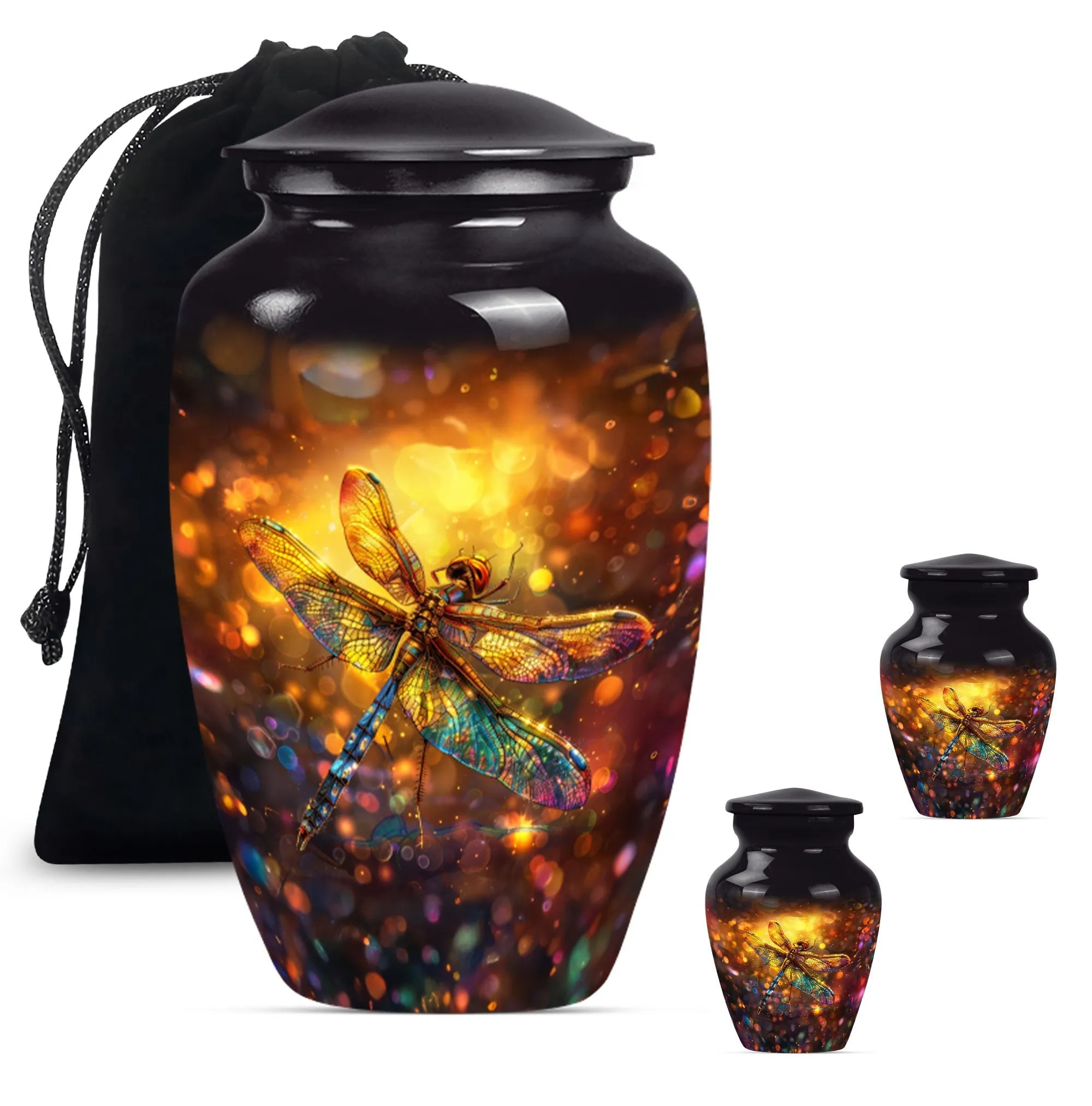 Dragonfly Urns Large Funeral, Ashes Urn For Ashes