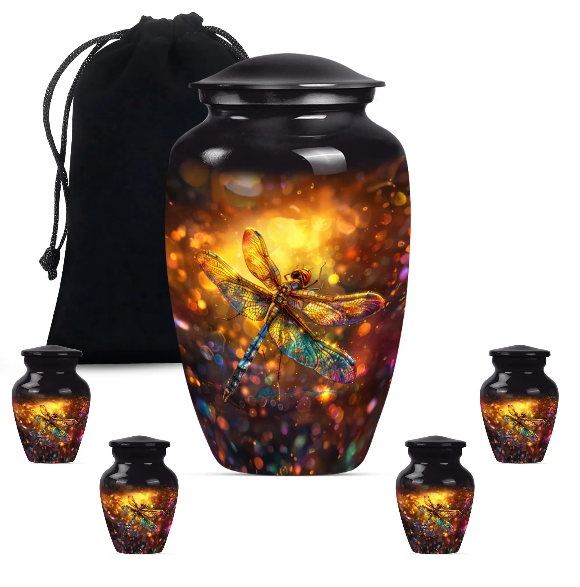 Dragonfly Urns Large Funeral, Ashes Urn For Ashes