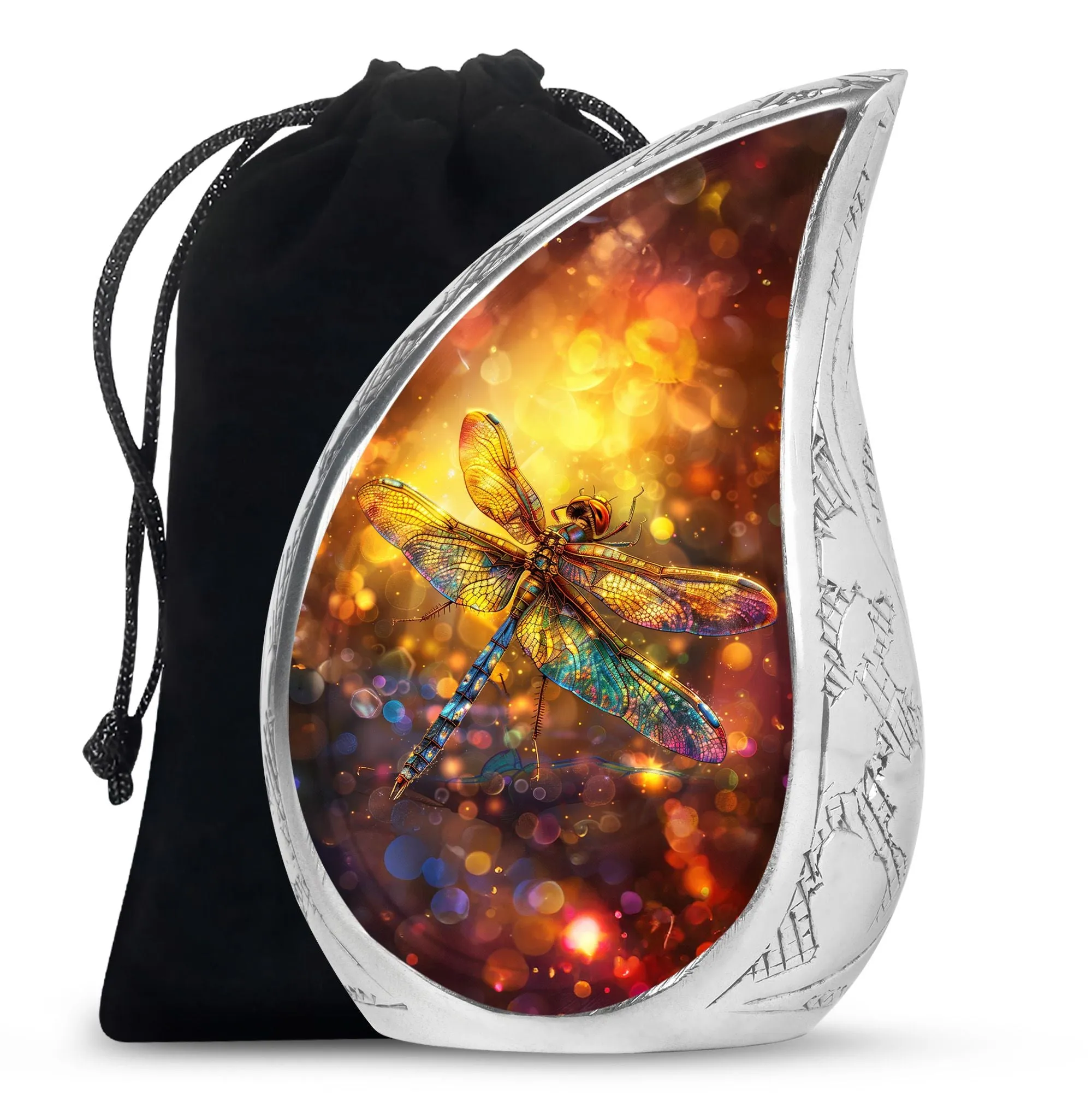 Dragonfly Urns Large Funeral, Ashes Urn For Ashes