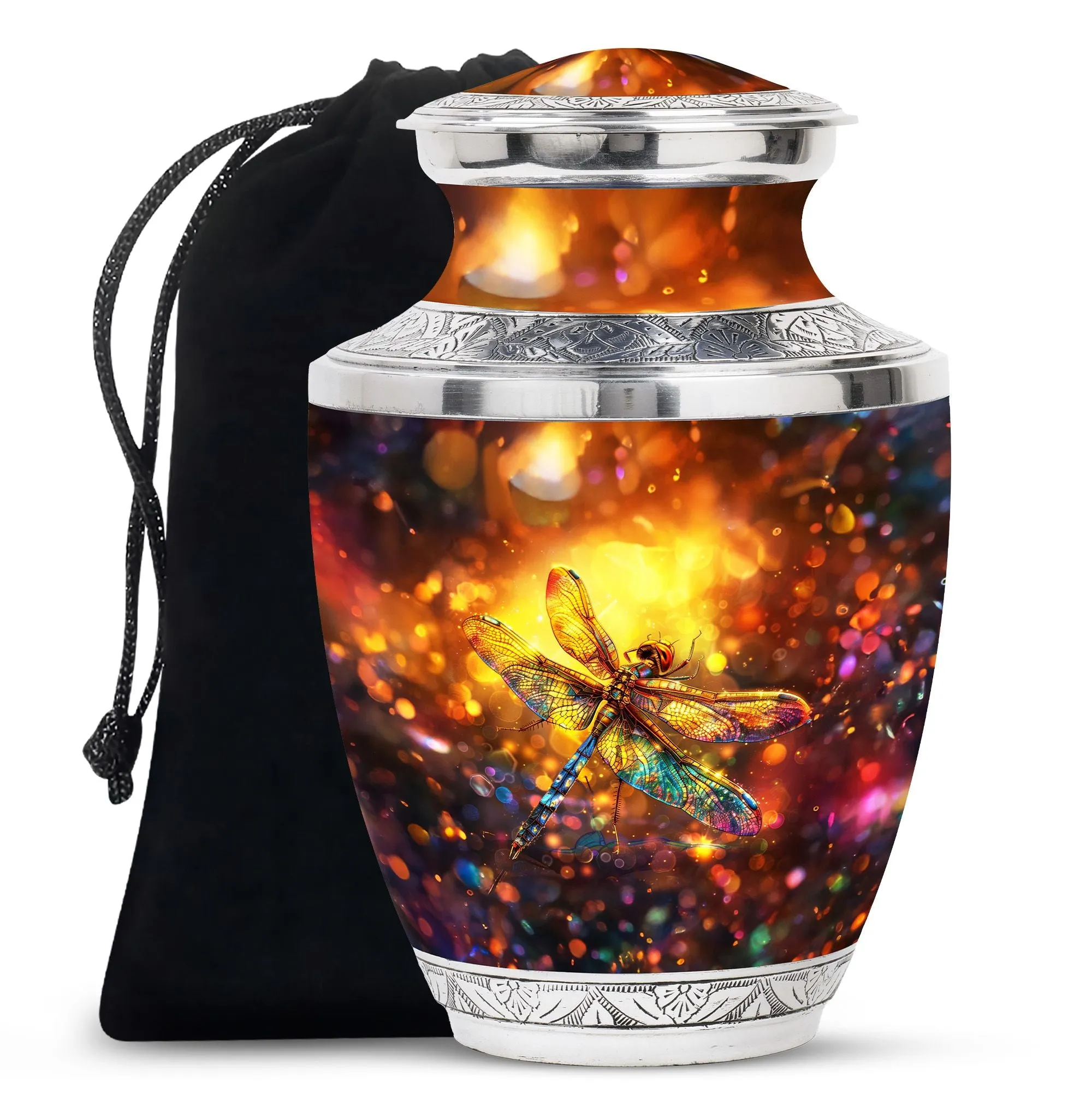 Dragonfly Urns Large Funeral, Ashes Urn For Ashes