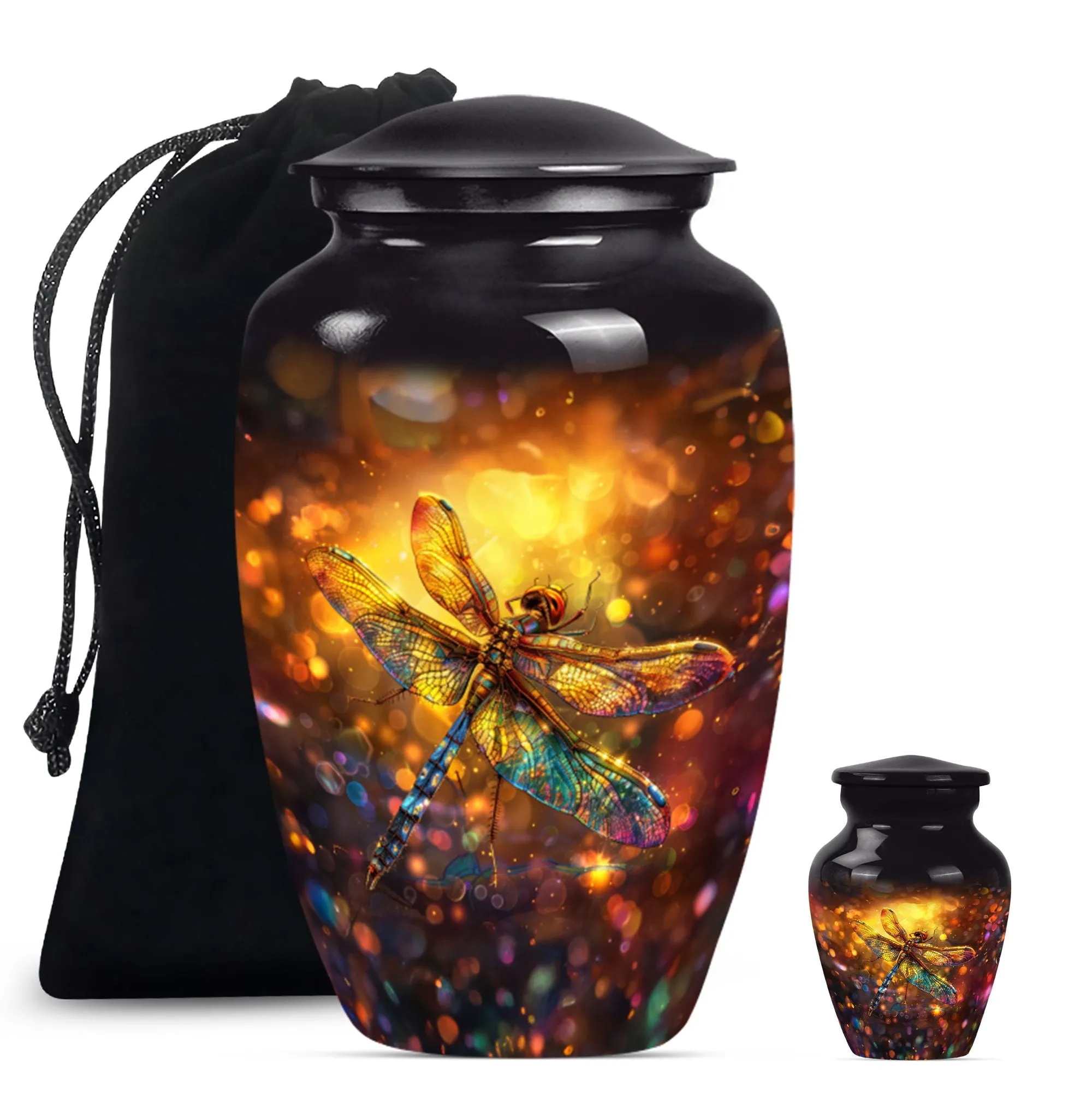 Dragonfly Urns Large Funeral, Ashes Urn For Ashes
