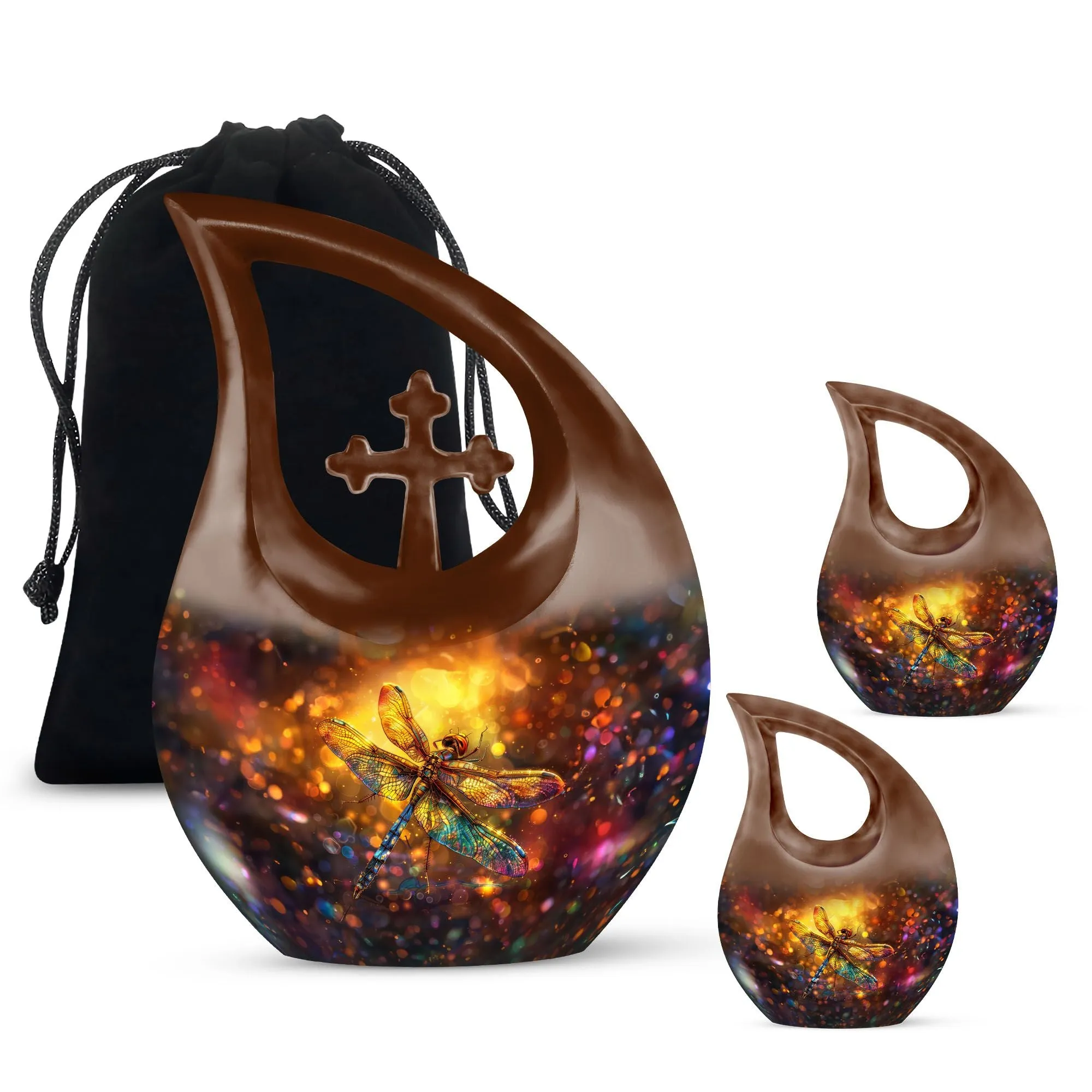 Dragonfly Urns Large Funeral, Ashes Urn For Ashes