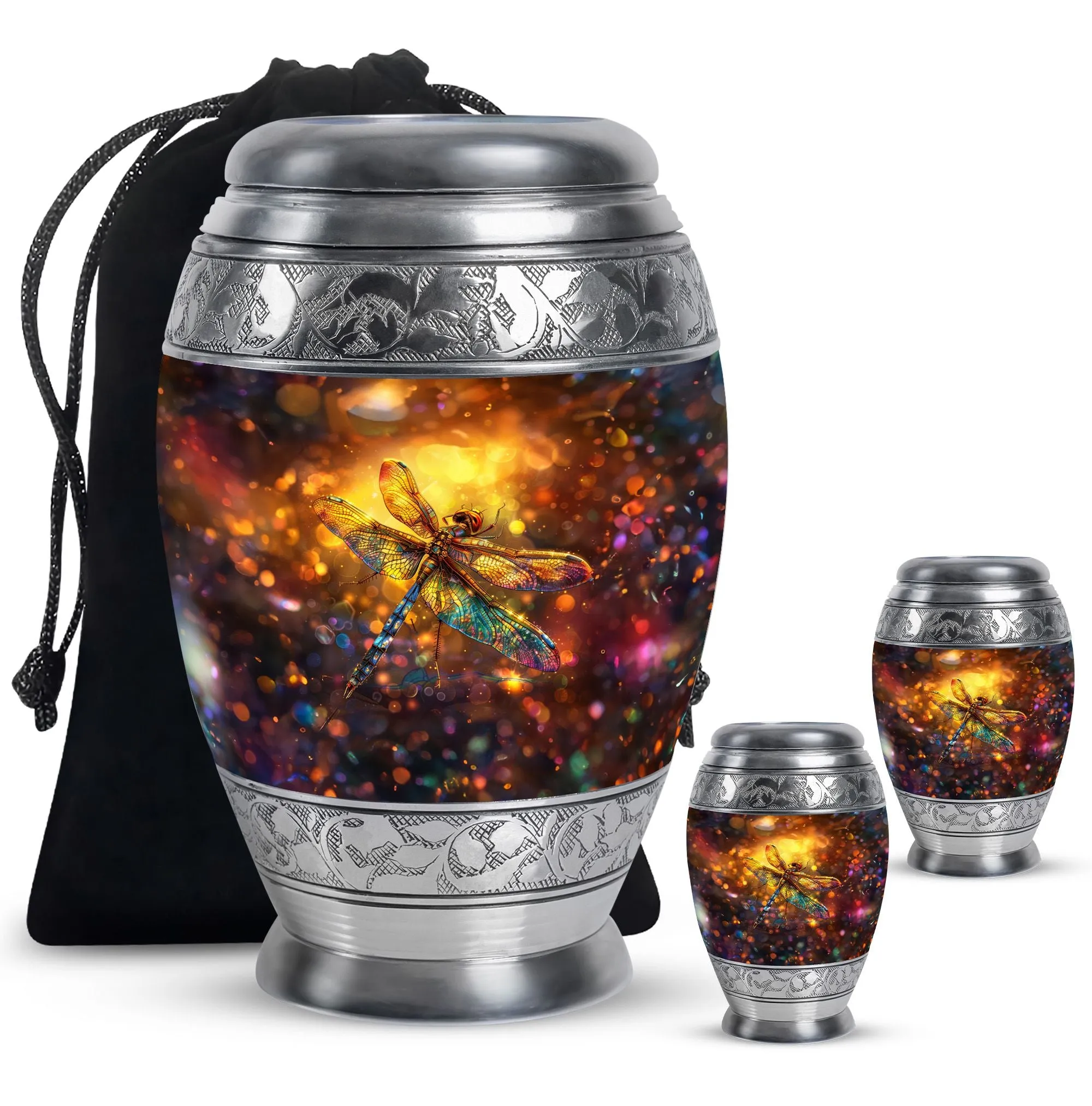 Dragonfly Urns Large Funeral, Ashes Urn For Ashes
