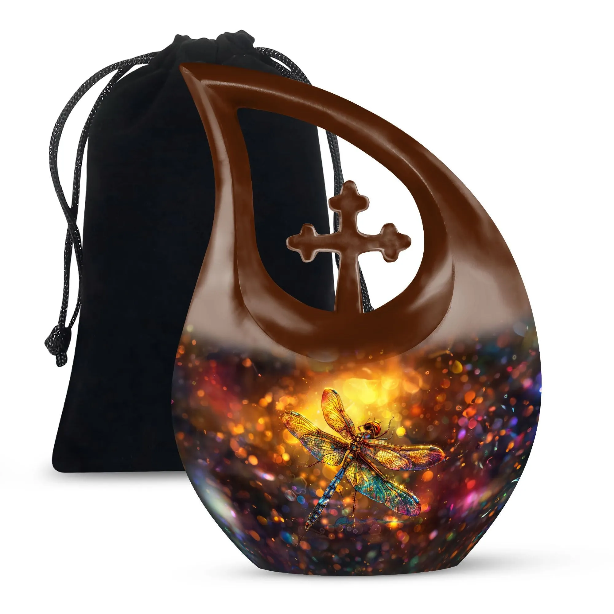 Dragonfly Urns Large Funeral, Ashes Urn For Ashes
