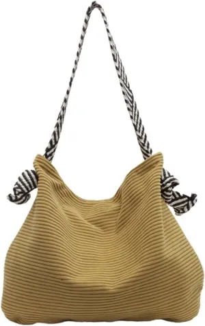 Elegant Nylon Shoulder Bag For Women With Adjustable Strap And Large Capacity Top Handle Bags For Work Or Leisure
