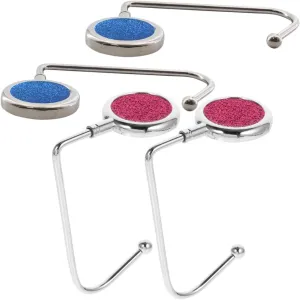 Elegant Table Purse Holder Hooks 2 Pack Desk Hooks for Bag Sturdy and Easy to Clean Multipurpose