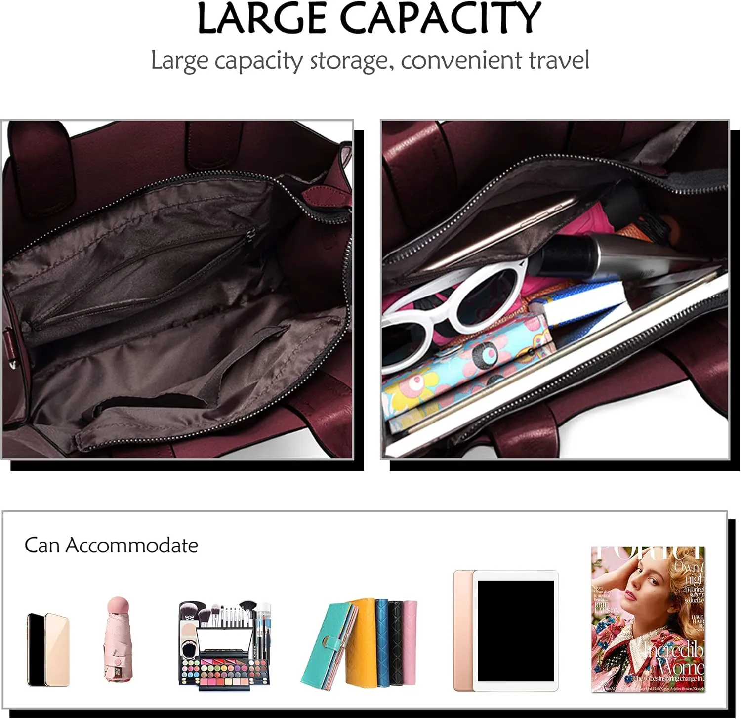 Elegant Women's Handbag Women Large Top Handle Handbag Ladies