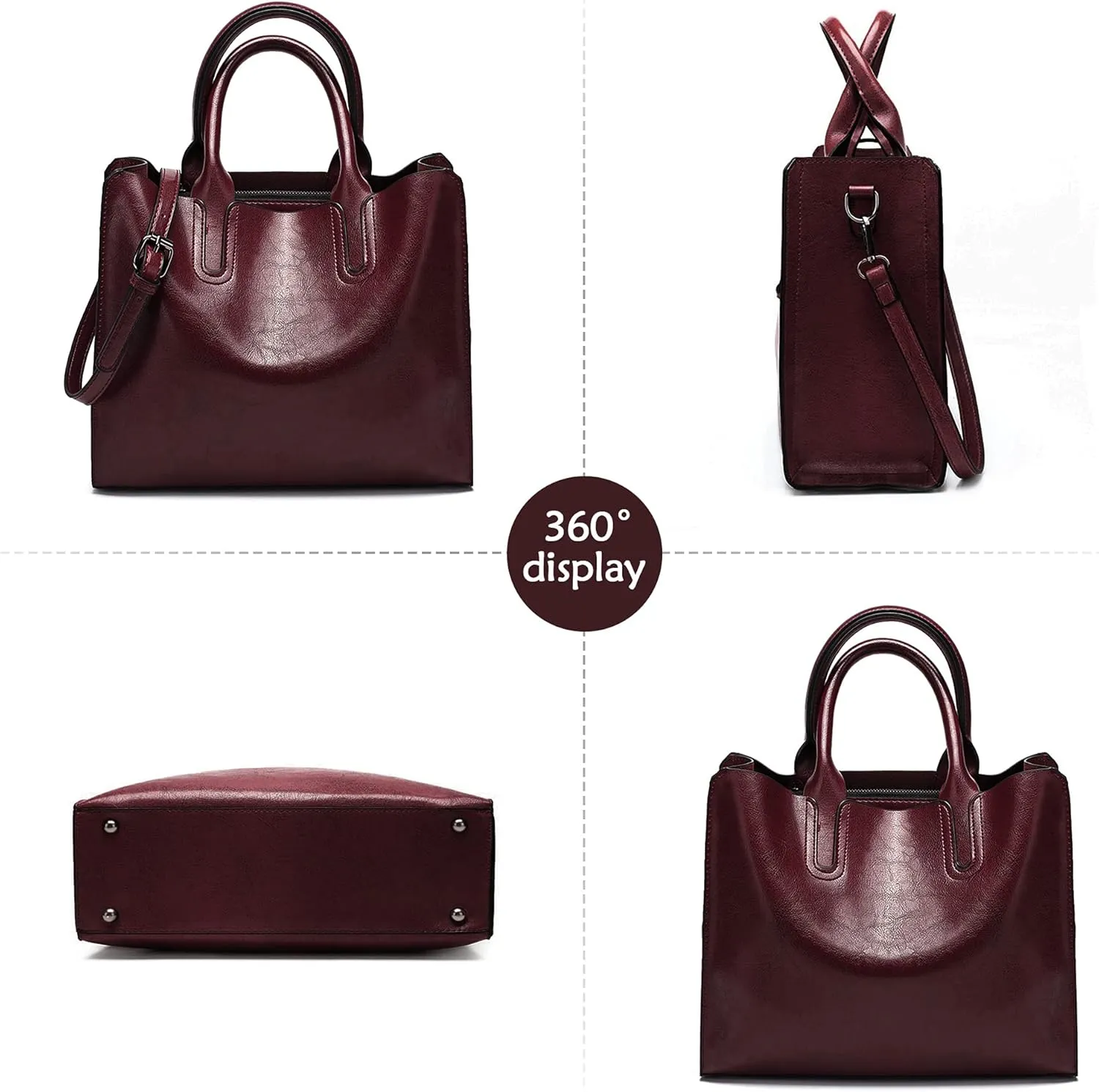 Elegant Women's Handbag Women Large Top Handle Handbag Ladies