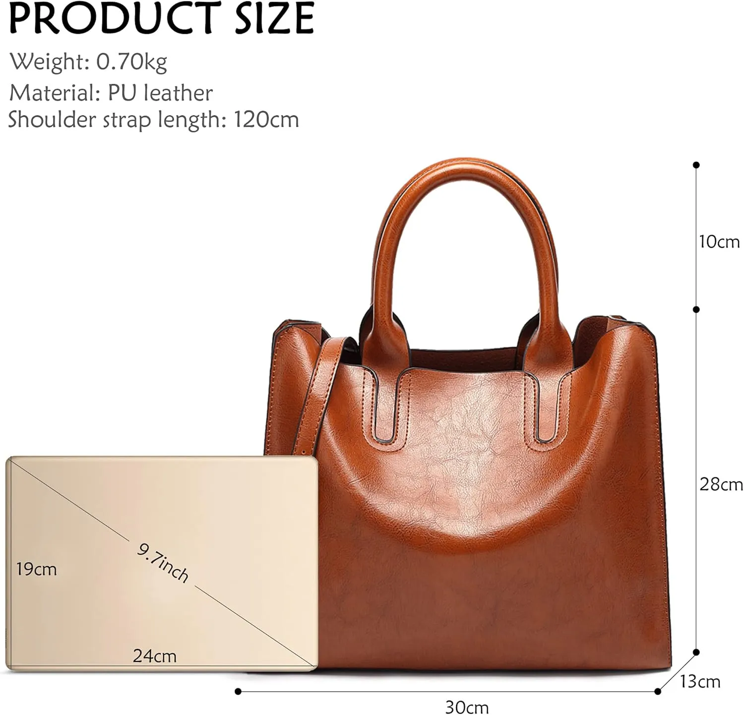 Elegant Women's Handbag Women Large Top Handle Handbag Ladies