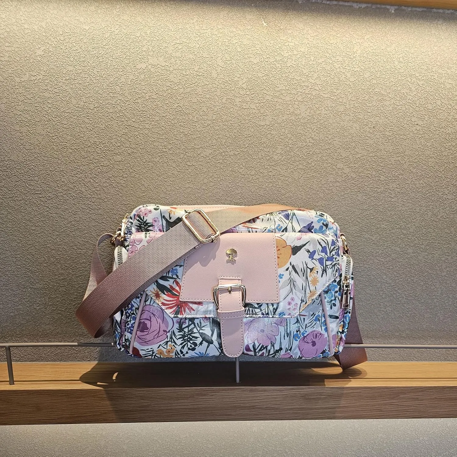 ESVAN Crossbody Bags for Women, Fashion Purses for Women Handbags Shoulder Bag with 2 Detachable Strap