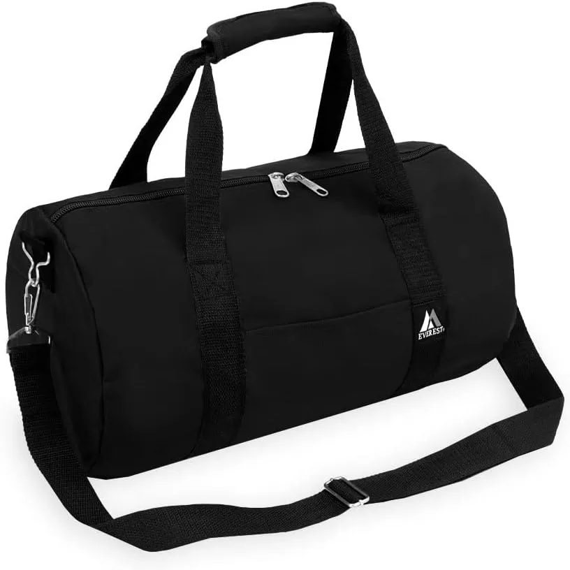 Everest 23-Inch Round Duffel, Black, One Size